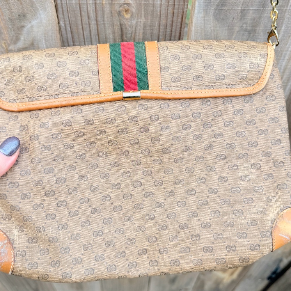 Vintage GUCCI Micro GG Supreme Bag PVC 001 14 5364 - Picture 8 of 16